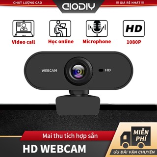 Webcam AIODIY 1080P/2K/4K Áp dụng cho máy tính và máy tính xách tay,FULL HD Dùng để tham gia học trực tuyến.