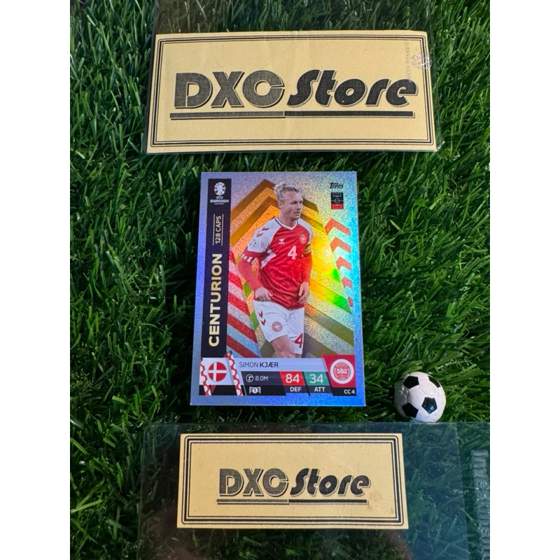 [ CHÍNH HÃNG ] - CENTURION - TOPPS MATCH ATTAX EURO 2024 - SIMON KJAER (DENMARK)