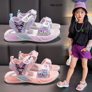  Giày sandal bé gái kuromi từ 3-12 tuổi nhẹ êm SA52 
