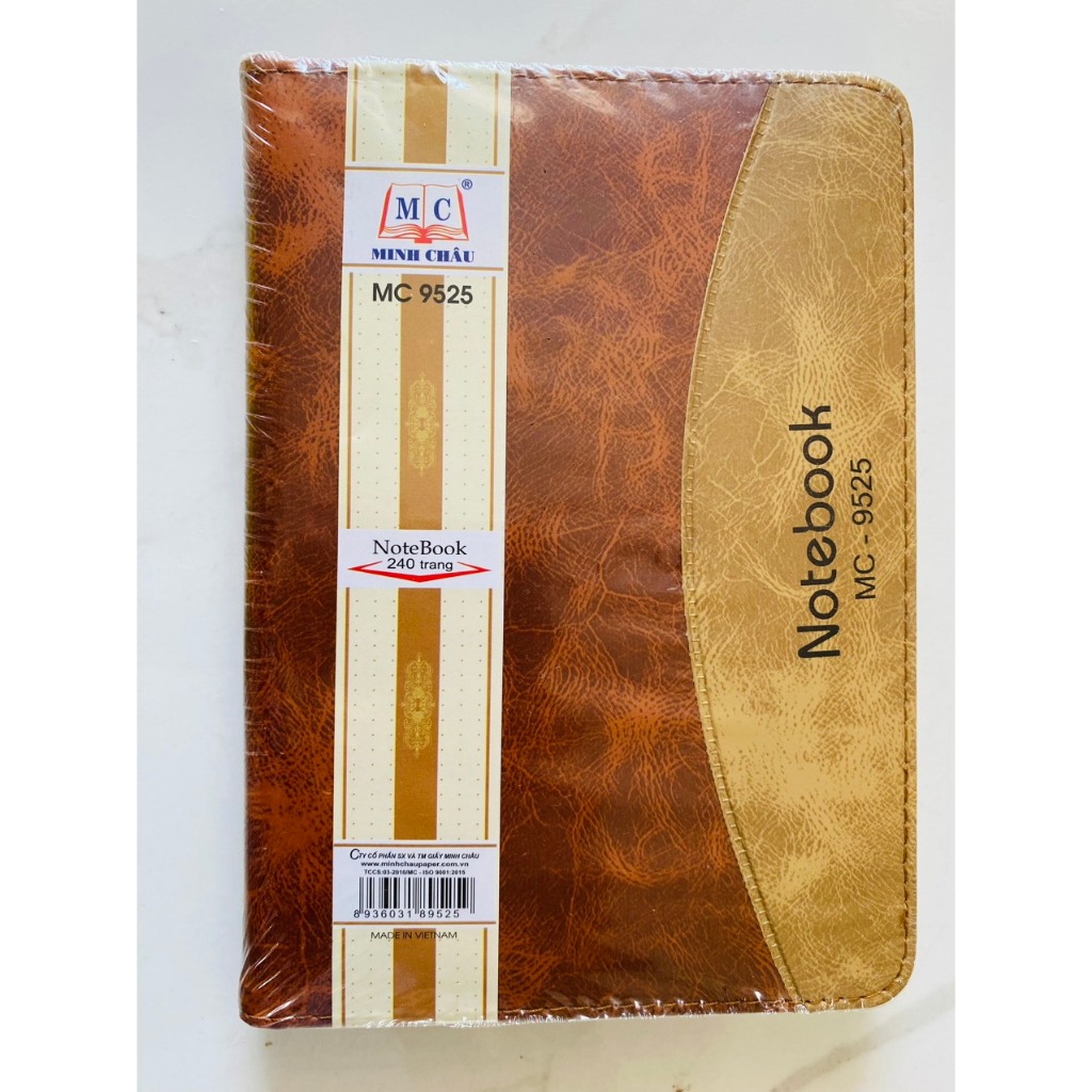 Sổ bìa da Highlight cao cấp Minh Châu