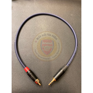  dây tín hiệu coaxial cable Rca hoa sen av ra 3,5  3.5 . Cáp 3.5 coaxial RCA cho DAC FIIO X3 X4 X4 E18 Kaiyin N5 N6 Mojo 