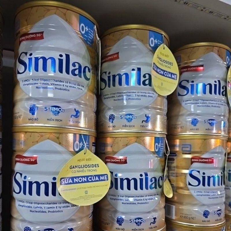 Sữa Similac Newborn IQ plus HMO số 0+ 800g (0-12tháng)