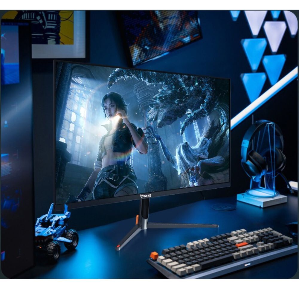 Màn hình 24 Inch ATAS G24F100 - Tần số 100hz - Tấm nền IPS - Phản hồi 1ms -  Full Viền siêu mỏng | BigBuy360 - bigbuy360.vn