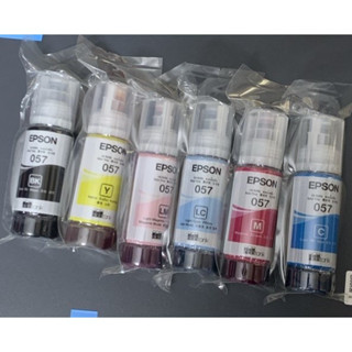 Bộ mực chính hãng cho máy in Epson L8050/ L18050 mã 057 bóc từ máy mới ra
