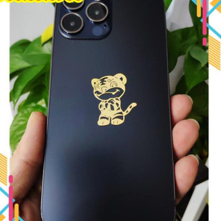 12 con giáp mạ vàng bằng miếng dán linh phù