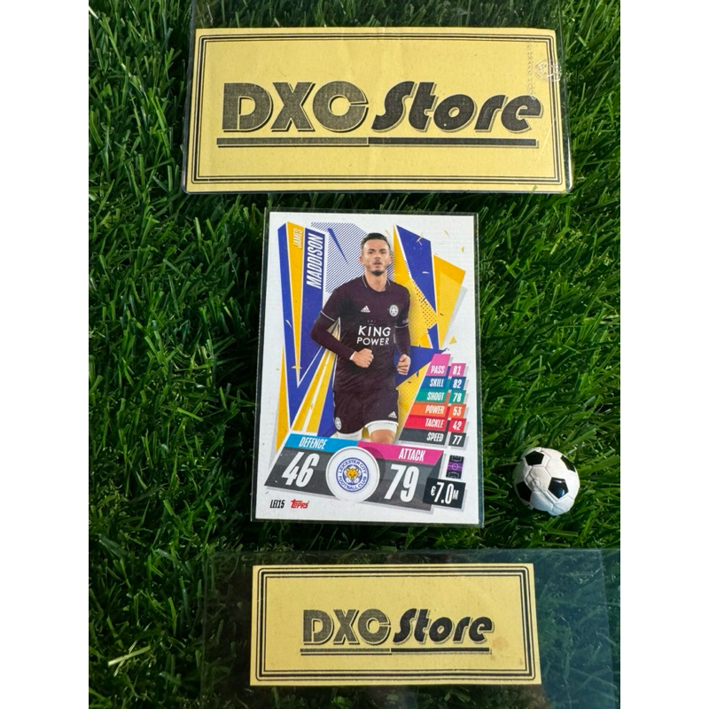 [ CHÍNH HÃNG ] - TOPPS MATCH ATTAX 2021 - JAMES MADDISON (LEICESTER CITY)