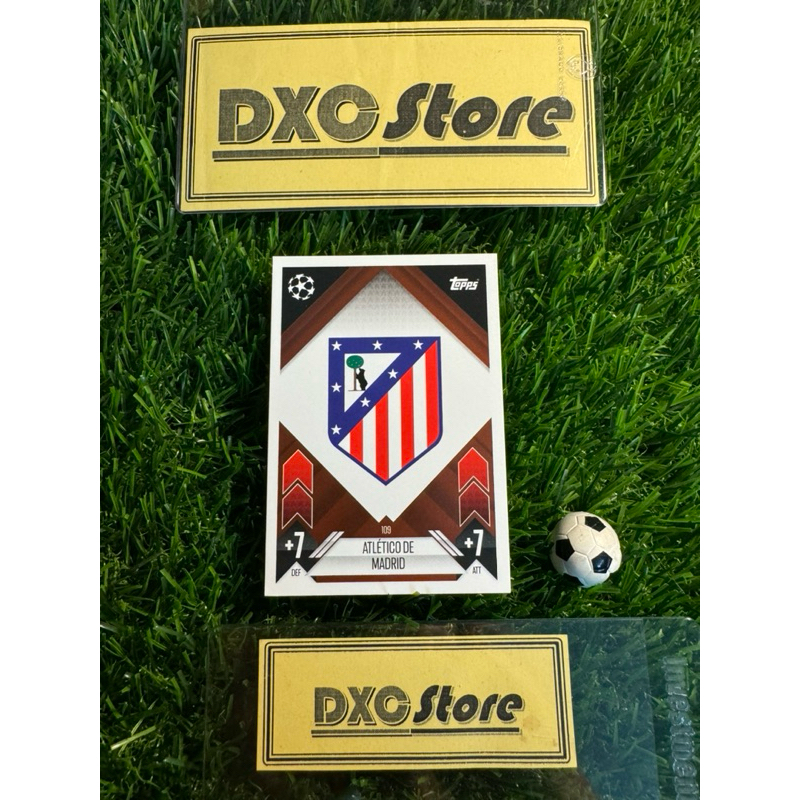 [ CHÍNH HÃNG ] - LOGO - TOPPS MATCH ATTAX 2025 - ATLETICO MADRID