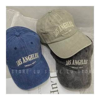 Nón Lưỡi Trai Chữ Thêu Los Angeles Vải Bò, Phong Cách Đường Phố Unisex NAm/Nữ (Ảnh Thật Shop Chụp)