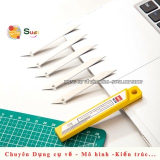 [ TÂM TÂM ] Lưỡi dao nhỏ , Lưỡi Dao lớn,  Deli 30 độ , 45 độ , Deli Cutter Blade
