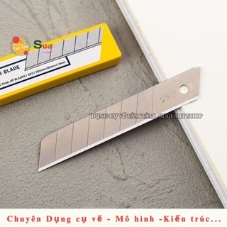 [ TÂM TÂM ] Lưỡi dao nhỏ , Lưỡi Dao lớn,  Deli 30 độ , 45 độ , Deli Cutter Blade