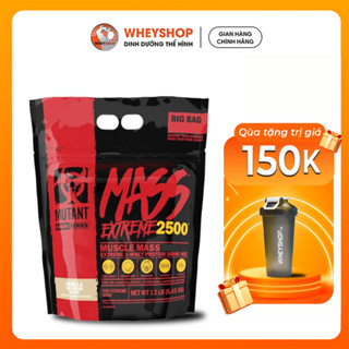 Sữa dinh dưỡng hỗ trợ tăng cân Mutant Mass XXXtreme 2500 12Lbs (5.4kg) - WHEYSHOP VN