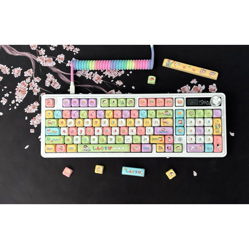 Bàn phím cơ Custom từ Ak980 pro/ 3 Chế độ kết nối / Led Rgb /Hotswap 5pin/ Mạch xuôi / đã mod | BigBuy360 - bigbuy360.vn