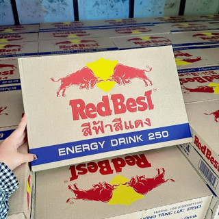Nước tăng lực Bò Húc Redbest Việt Nam Loại 2 thùng 24 lon x 250ml