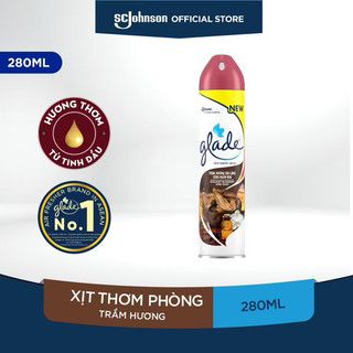 Xịt phòng Glade 280ml (Chính hãng - Nhiều mùi hương)