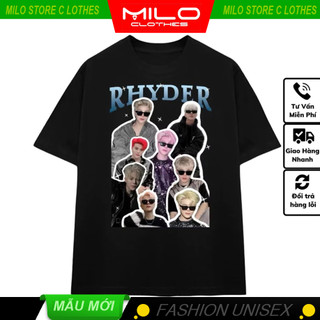 [ Milo.Clothes ] Áo thun RHYDER anh trai say hi rhyder quang anh mặc phong cách trẻ trung