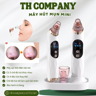  Máy hút mụn mini TH COMPANY bản mới dùng hút sợi bã nhờn mụn cám làm sạch da mặt 