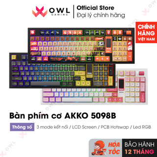 Bàn phím cơ AKKO 5098B (RGB / Hotswap / Akko V3 Piano Pro) (Hàng chính hãng)