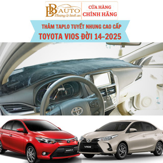 Toyota vios đời 14-18, và 19-24, thảm taplo tuyết nhung dùng cho xe Vios 2014-2018 va 2019-2024. chất liệu mềm, mượt,đẹp