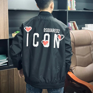 Áo Bomber Dsquared2 ICON Mẫu Phối 3 Trái Tim-Áo Khoác Gió ICON Cực Đẹp hot 2024