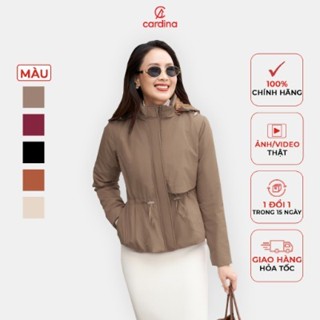 Áo PARKA nữ CARDINA lót lông cừu cao cấp siêu ấm cho mùa đông không lạnh