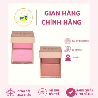  Phấn má Patrick TA Doube-take Cream & Powder Blush - má kem và phấn 