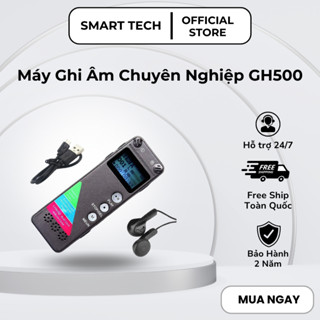 Máy Ghi Âm Sony GH500- Máy Thu Âm Nhỏ Gọn- Máy Ghi Âm Chuyên Nghiệp Lọc Tiếng Ồn Cực Tốt, Pin 80H, Bộ Nhớ 32GB. BH 2 Năm