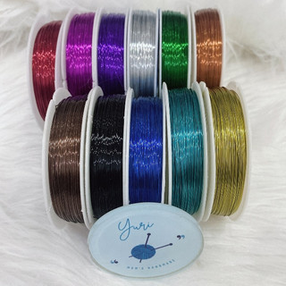  Cuộn Kẽm Nẹp Lá Cây 0.4mm Dài 50m 1 cuộn Màu Sắc Đa Dạng 