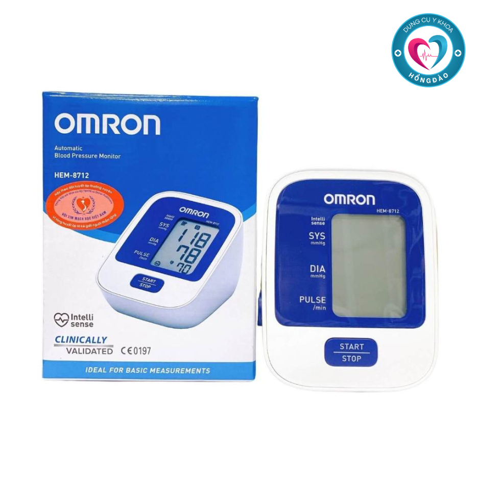 Máy đo huyết áp bắp tay tự động Omron HEM-8712