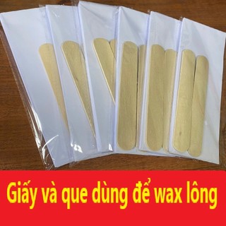 Sáp Wax Lông An Lành ( và 50 Tờ Giấy Và Que Wax ).