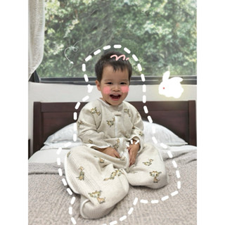 Túi ngủ cho bé mẫu thu đông, chất tổ ong dày dặn, giữ ấm cho bé