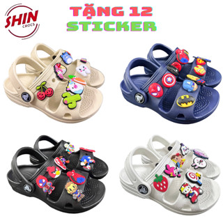 Dép Cross Cho Bé Dép Quai Hậu Trẻ Em, Dép Quai Hậu Cho Bé dẻo quẹo Thoáng Khí [ SANDAL trẻ nhỏ ]
