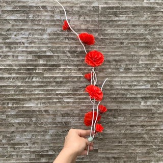 hoa giả -lẻ nhánh đào râu