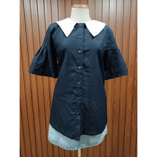 DOTTIE thanh lý - Áo sơ mi kiểu bymo - Size M