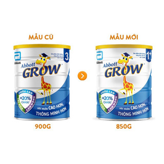 Sữa bột Abbott Grow 1+ 850g