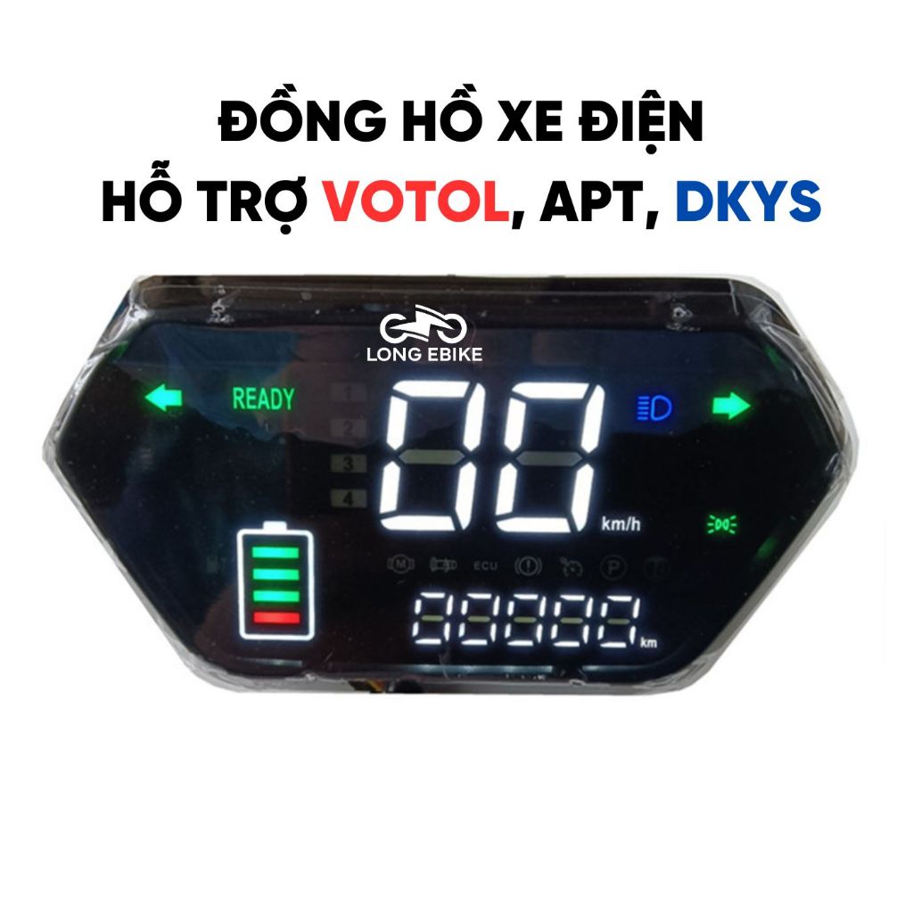 đồng hồ xe điện ic thường và ic thông minh (VÁT) 48-72v