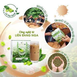 [TẶNG 5 GÓI] Cà Phê Xanh Thiên Nhiên Việt
