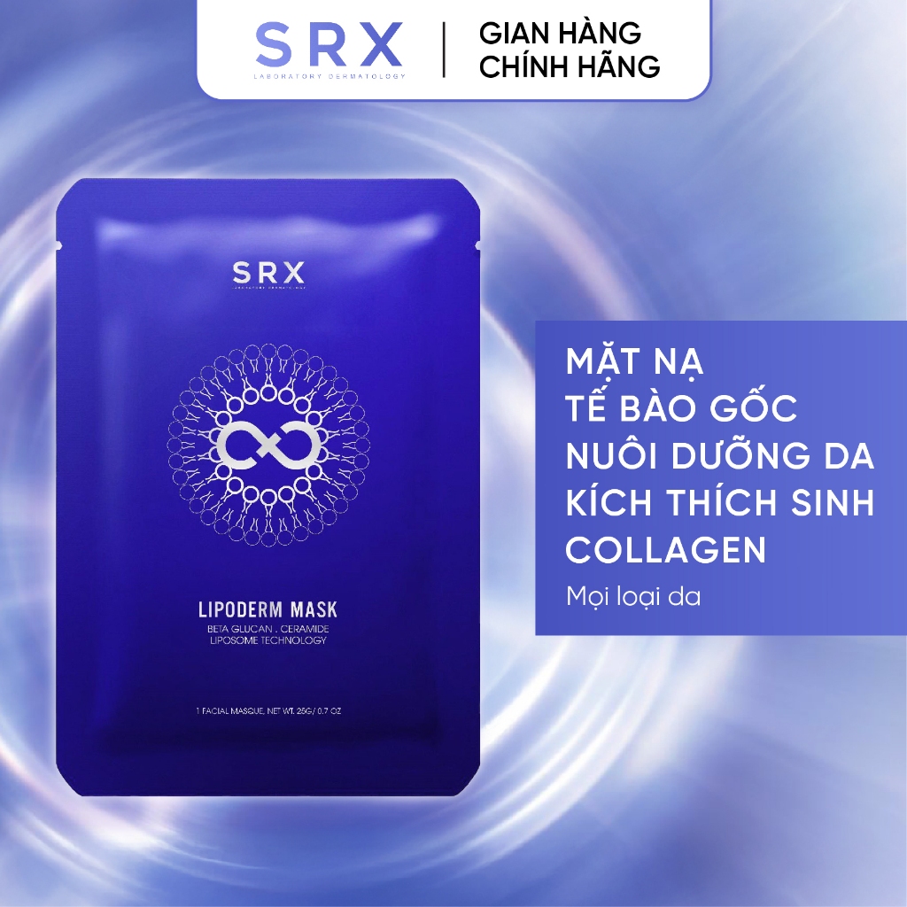 Mặt Nạ Tế Bào Gốc, Phục Hồi, Dưỡng Ẩm, Chống Lão Hóa - SRX Lipoderm Mask 20g | BigBuy360 - bigbuy360.vn