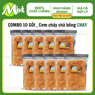 [COMBO 5 gói/10 gói] Cơm cháy CHAY chà bôngKIM TIẾN VUA ngon, giòn DATE NEW_Ăn chay. Shop Mint Mint.