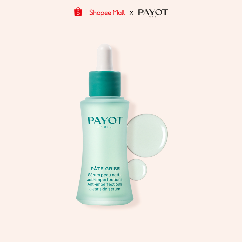 Tinh chất serum ngừa mụn giảm thâm và cải thiện bề mặt kết cấu da Payot Clear Skin Serum 30ml