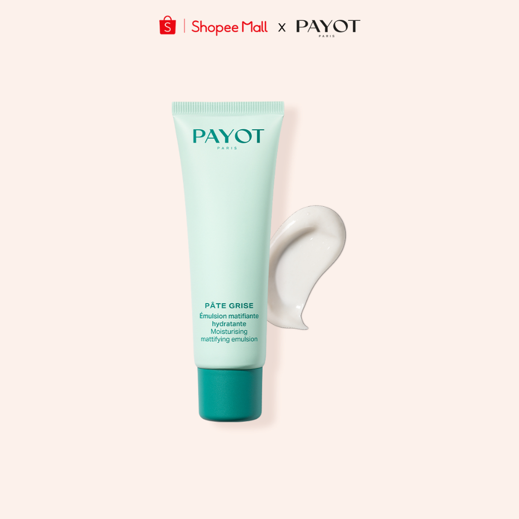 KEM DƯỠNG CẤP ẨM GIẢM MỤN CHO DA THOÁNG MỊN PAYOT PATE GRISE (Moisturising Mattifying Emulsion) 50ml