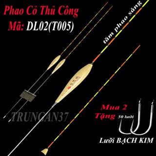 Phao Cỏ Mốc DL02  T005  Câu Cá Chép Có Độ Nhạy Cao Nổi Nhẹ chuyên câu cá nhát  - Phao Cỏ Câu Đài 