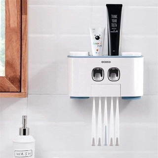 Bộ Nhả Kem Đánh Răng Ecoco Treo Tường Công Đa Năng Tiện Dụng