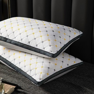 Ruột gối đầu trần trám chuyên dùng khách sạn, Ruột gối nằm bông trắng kháng khuẩn kích thước 50x70cm