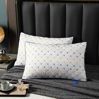 Ruột gối đầu trần trám chuyên dùng khách sạn, Ruột gối nằm bông trắng kháng khuẩn kích thước 50x70cm