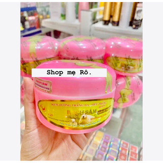  kem dưỡng trắng da body siêu trắng bạch sâm hủ 250gram  lẻ 1 hủ  