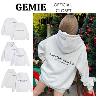 Áo sweater   Áo hoodie   Hoodie zip nỉ bông TOTC MADE nam nữ form rộng  có bo chun  unisex tay bồng hoodies oversize 