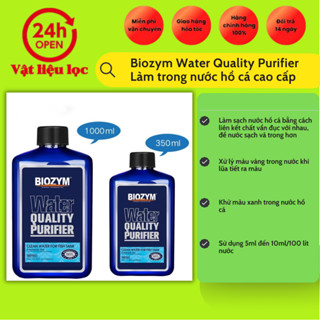 Biozym Water Quality Purifier làm trong nước hồ cá cao cấp