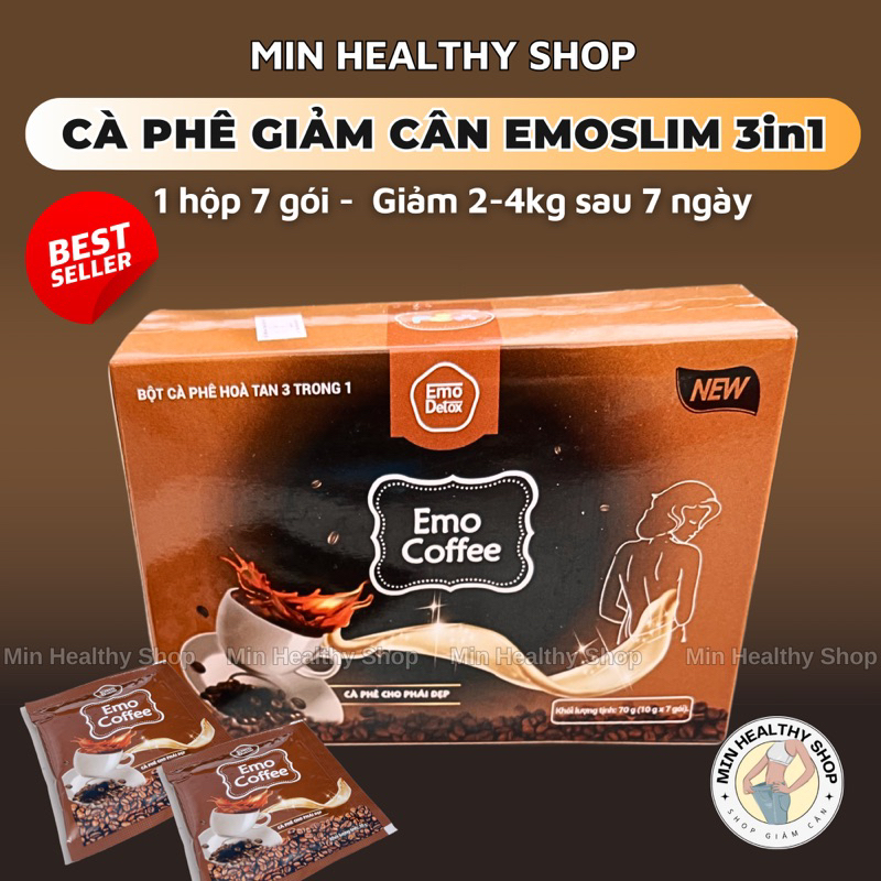  Coffee Emoslim giảm cân EMO chính hãng   An Toàn Hiệu Quả   freeship tặng kèm quà   ship hỏa tốc 