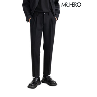 Quần âu nam Hàn Quốc M.RO ống côn quần vải tây công sở vải không xù QA1 không bai MrHero