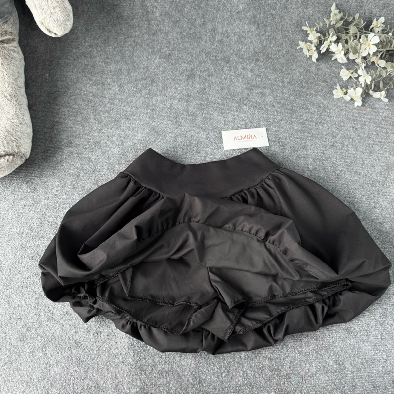 Chân Váy Bí Phồng Lưng Chun Dáng Trơn Chất Thô | BigBuy360 - bigbuy360.vn